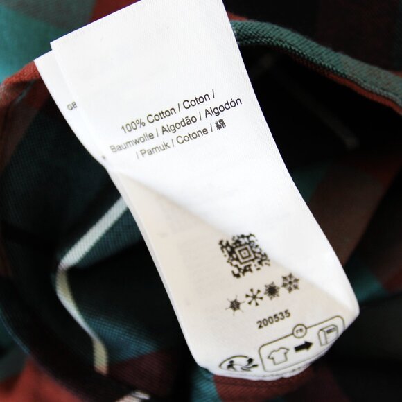 BNWT AW23 FRED PERRY BRUSHED TARTAN SHIRT S - Picture 9 of 11